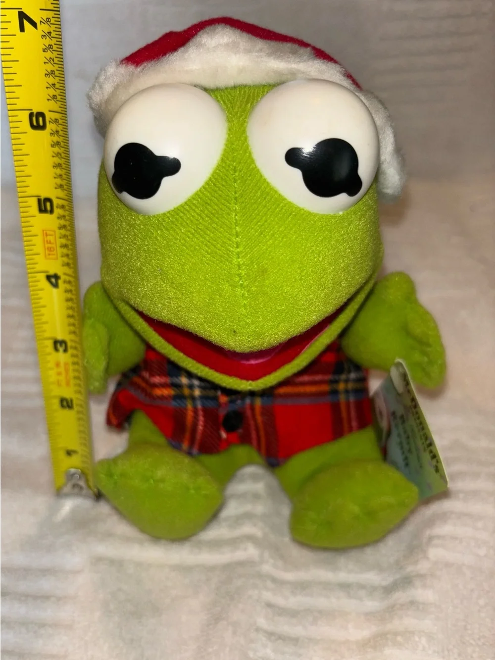 Vintage 1988 McDonald’s Baby Kermit Plush Jim Henson w/ Tag  NOS